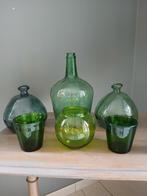 Glaswerk, Maison & Meubles, Accessoires pour la Maison | Vases, Comme neuf, Vert, Enlèvement ou Envoi