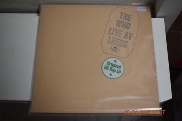 LP : The Who - Live at Leeds (Blues Rock), Cd's en Dvd's, Vinyl | Rock, Ophalen of Verzenden, Gebruikt, Overige genres