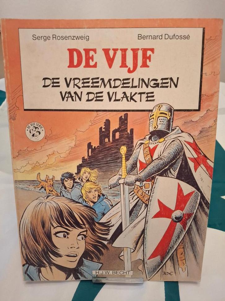 De Vijf - Vreemdelingen van de vlakte, Boeken, Stripverhalen, Gelezen, Eén stripboek, Ophalen of Verzenden