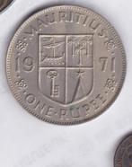 Mauritius: één roepie 1971, Ophalen of Verzenden, Zuid-Azië, Losse munt