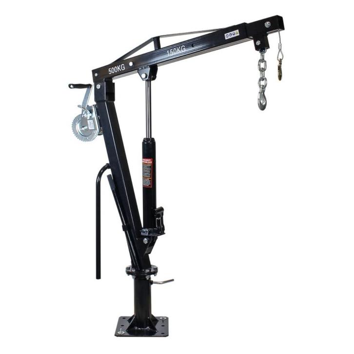 Grue de chargement de 500 kg avec treuil et anneau pivotant, Autos : Divers, Outils de voiture, Neuf, Envoi