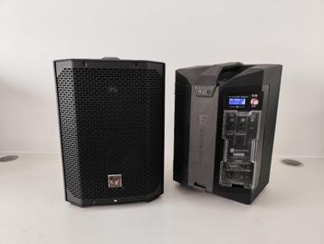 2 x Electro Voice EVERSE 8 Bluetooth speaker + cover als NIE
