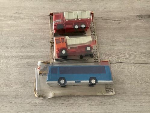 Vintage speelgoed Vrachtwagen speelset (Bison), Verzamelen, Speelgoed, Nieuw, Ophalen of Verzenden