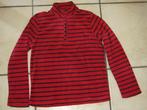 Een rode fleece trui gestreept, 11-12 jaar, NIEUW, Ophalen, Nieuw, Trui of Vest