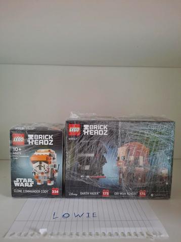 Lego Star Wars BrickHeadz (40547 + 40675) beschikbaar voor biedingen