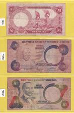 NIGERIA - LOT BILJETTEN (10 stuks), Postzegels en Munten, Bankbiljetten | Afrika, Setje, Ophalen of Verzenden, Nigeria