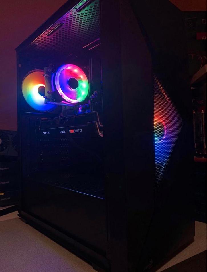 Gaming pc, Computers en Software, Desktop Pc's, Zo goed als nieuw, 4 Ghz of meer, SSD, 16 GB, Met videokaart, Gaming, Virtual Reality