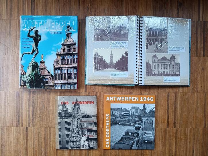 Collectie boeken/postkaarten Antwerpen, Boeken, Geschiedenis | Stad en Regio, Zo goed als nieuw, Ophalen of Verzenden
