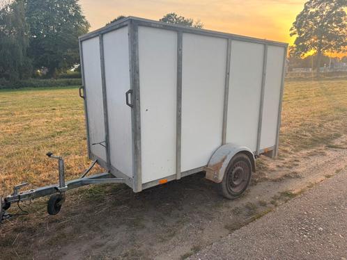 Gesloten aanhangwagen - 750kg - Zijdeur, Auto diversen, Aanhangers en Bagagewagens, Zo goed als nieuw, Ophalen of Verzenden