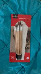 Lot de 9 pinceaux NEUFS, Comme neuf