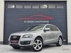 AUDI Q5 2.0 TDi S TRONIC (163pk) QUATTRO 2009 190.000km EUR6, Te koop, Zilver of Grijs, 120 kW, 5 deurs