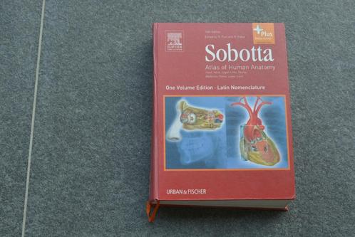 Sobotta atlas of human anatomy, Boeken, Studieboeken en Cursussen, Gelezen, Hoger Onderwijs, Ophalen of Verzenden