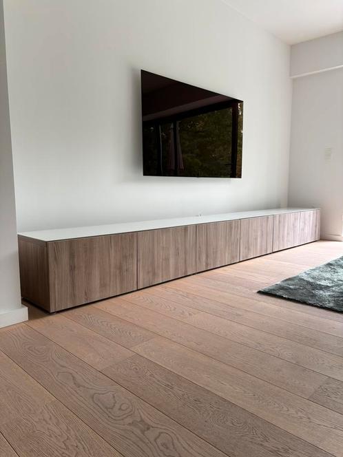 Meuble TV, Doe-het-zelf en Bouw, Plinten en Afwerking, Gebruikt, Overige typen, Eiken, Ophalen