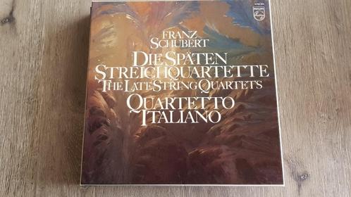 2xLP Box Quartetto Italiano – Schubert: Die Späten Streichqu, CD & DVD, Vinyles | Classique, Utilisé, 12 pouces, Enlèvement ou Envoi