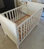 wit houten babybedje merk Pericles, Gebruikt, Minder dan 140 cm, Minder dan 70 cm, Ophalen