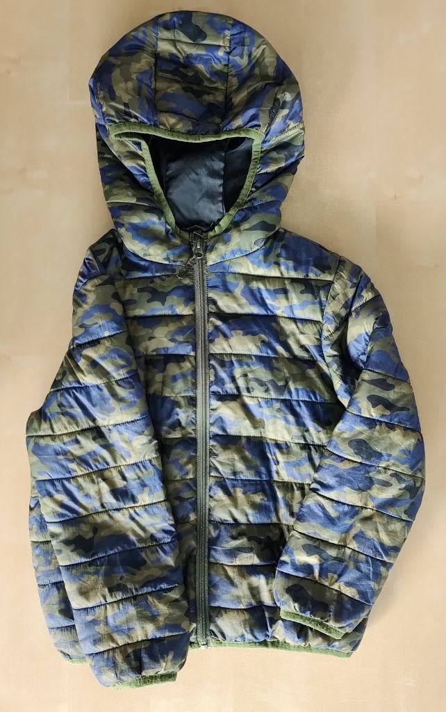 Tussenjas legerprint Tex, maat 7-8 jaar, Enfants & Bébés, Vêtements enfant | Taille 122, Utilisé, Garçon, Manteau, Enlèvement ou Envoi