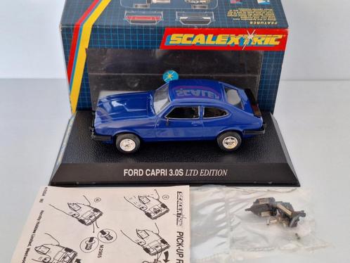 Scalextric Ford Capri 3.0s Blauw Limited Edition C2060, Kinderen en Baby's, Speelgoed | Racebanen, Nieuw, Racebaan, Elektrisch