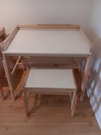 IKEA FLISAT kinderbureau + stoel, Gebruikt, Ophalen