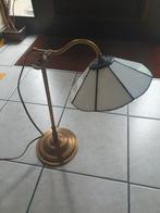 Lampe de table de style Tifanny en cuivre., Enlèvement