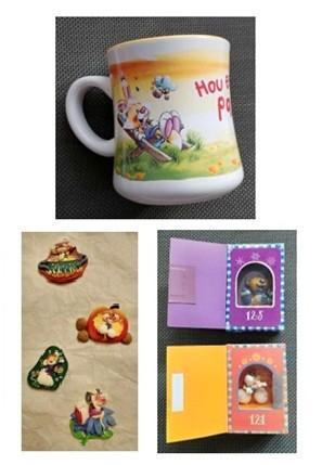 diddl: mok, magneten, beeldjes, servetten, Verzamelen, Diddl, Diddl, Ophalen of Verzenden