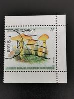Belgie 1991 - paddenstoelen - puntmutswasplaat, Postzegels en Munten, Ophalen of Verzenden, Gestempeld
