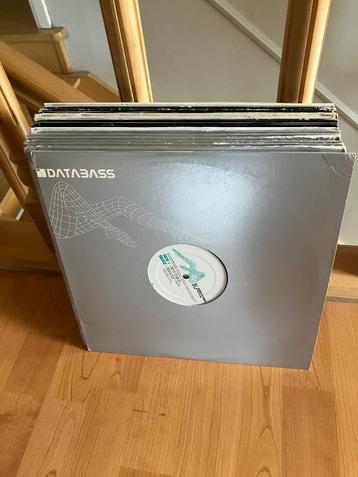 Lot ghetto tech/ house platen (Databass) beschikbaar voor biedingen