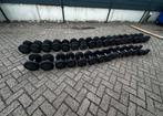 Technogym Dumbells 12kg t/m 42kg, Sport en Fitness, Ophalen, Gebruikt