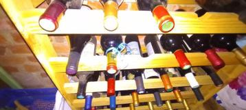Porte bouteille en bois 42 bouteilles beschikbaar voor biedingen