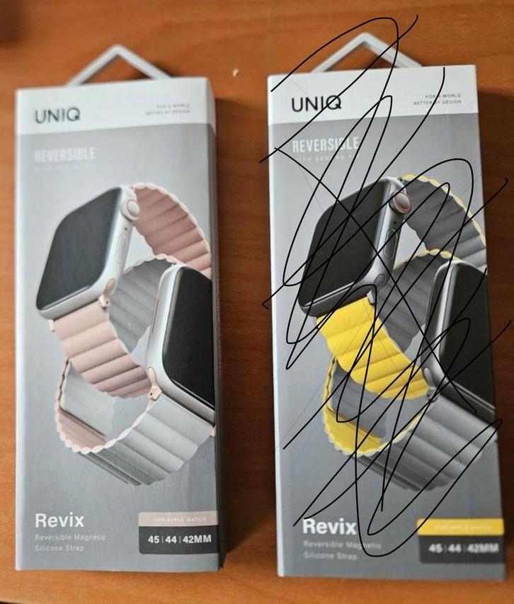 UNIQ Revix omkeerbare magnetische siliconen compatibel met A, Handtassen en Accessoires, Overige Accessoires, Ophalen of Verzenden