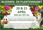 Bloemen, planten & dierenmarkt
