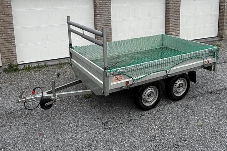 Aanhangwagen 2m55 x 1m55 met COC attest, Auto diversen, Aanhangers en Bagagewagens, Zo goed als nieuw, Ophalen