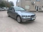 BMW 316TI BENZINE VAN 2004 MET AIRCO, Zwart, Bedrijf, Euro 4, Zilver of Grijs