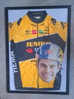 Gesigneerde shirt Wout van Aert (ingekaderd), Fietsen en Brommers, Ophalen, Nieuw