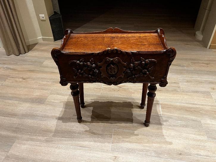 boîte à fleurs en bois antique (cache-pot), Antiquités & Art, Antiquités | Meubles | Chaises & Canapés, Enlèvement