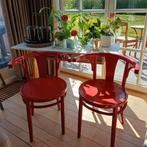 2 bentwood caféstoelen / bistrostoelen, Huis en Inrichting, Ophalen, Gebruikt