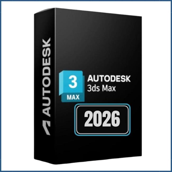 Autodesk  3ds Max 2026, Computers en Software, Ontwerp- en Bewerkingssoftware, Nieuw, Windows, Ophalen