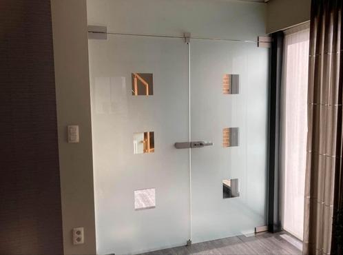 Dorma Glass dubbele deur binnenerker hoog 247cm x, Doe-het-zelf en Bouw, Glas en Ramen, Zo goed als nieuw, 160 cm of meer, 160 cm of meer