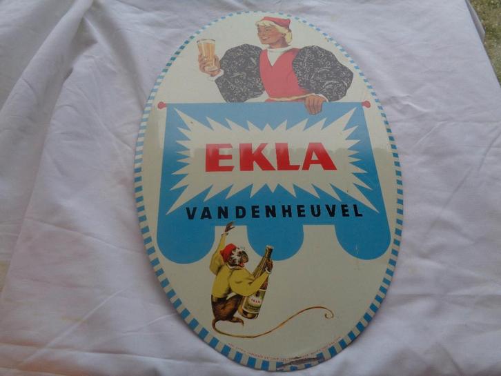 Bord ekla biertop zeer zeldzaam, Verzamelen, Biermerken, Ophalen of Verzenden