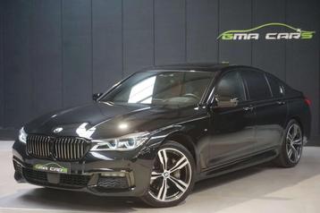 BMW 7 Serie 740 d xDrive M Pack-Navi-Leder-360c-Head Up-Gara beschikbaar voor biedingen