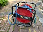 Persluchtslang met haspel - 20 meter, Ophalen, Gebruikt, 6 tot 10 bar, 400 tot 800 liter/min