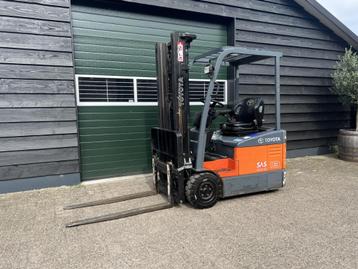 Toyota 7FBEF13 elektrische heftruck / vorkheftruck beschikbaar voor biedingen