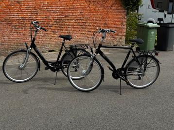 Batavus Damesfiets en herenfiets, als nieuw beschikbaar voor biedingen