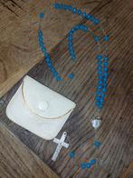 oude stenen paternoster-rozenkrans, begin 1900, Ophalen of Verzenden