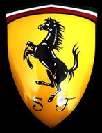 Ferrari Schild Bord Reklame Logo Embleem Verstappen Formule1, Envoi, Panneau publicitaire, Neuf