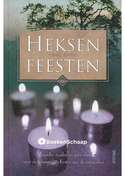 boek: heksenfeesten;Thea+ heksen wijsheden+nieuwe heksen, Boeken, Esoterie en Spiritualiteit, Zo goed als nieuw, Spiritualiteit algemeen