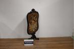 Antiek Houten Borduurwerk Haardscherm, Antiek en Kunst