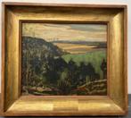 huile sur panneau waillimont signe marcel canneel, Antiek en Kunst, Ophalen of Verzenden