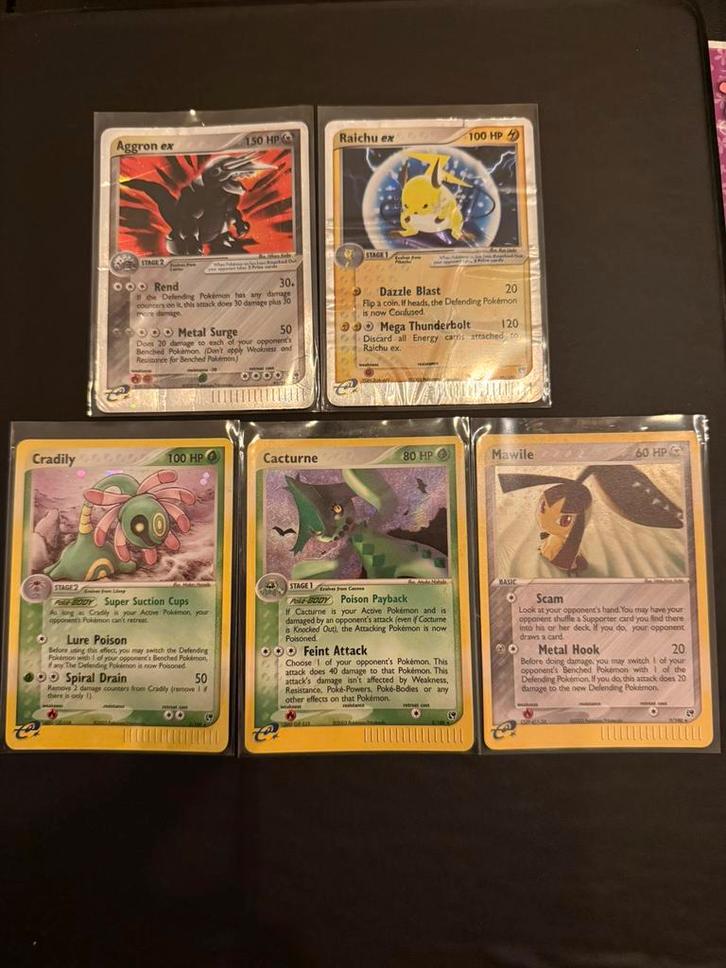 Pokemon ex sandstorm collectie, Hobby en Vrije tijd, Verzamelkaartspellen | Pokémon, Zo goed als nieuw, Ophalen