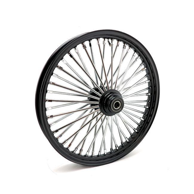 Fat spokes voorwiel zwart 2.15 x 21 enkele remschijf, Motos, Pièces | Harley-Davidson, Neuf, Enlèvement