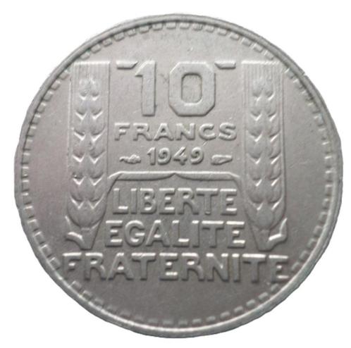 FRANCE. 10 francs Turin , petite tête -année 1949, Timbres & Monnaies, Monnaies | Europe | Monnaies non-euro, Monnaie en vrac